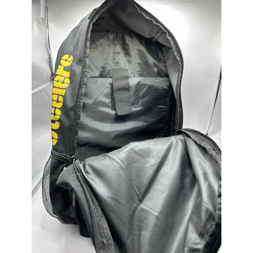Pittsburgh Steelers Licensed Multi-Purpose Black Backpack School Bag NFL 17